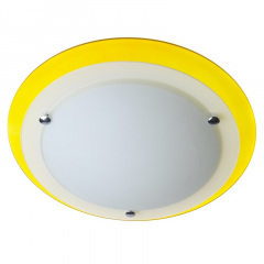 Светильник настенно-потолочный Brille 60W W-188 Желтый Вишгород