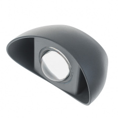 LED подсветка Brille Пластик 12W AL-282 Серый 34-277 Миргород