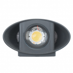 LED подсветка Brille Пластик 12W AL-282 Серый 34-277 Миргород