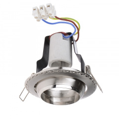 Поворотный точечный светильник Brille 60W RO-50 Хром 161238 Суми