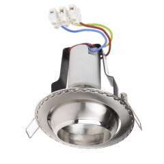 Поворотный точечный светильник Brille 60W RO-50 Хром 161238 Суми