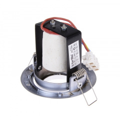 Поворотный точечный светильник Brille 60W RO-39 Хром 161308 Славута