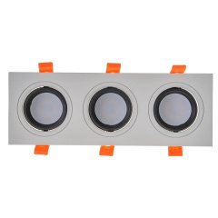 Поворотный точечный светильник Brille 120W HDL-DT 106 Серый 36-199 Луцьк
