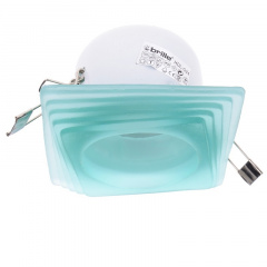 Декоративный точечный светильник Brille 20W HDL-G24 Зеленый 162031 Миргород