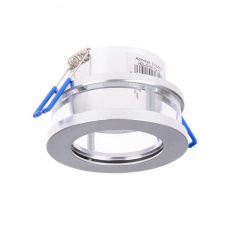 Декоративный точечный светильник Brille 50W HDL-G219 Серебристый L13-123 Сміла
