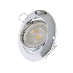 Точечный светильник Brille 40W HDL-DT Хром 36-314 Золотоноша