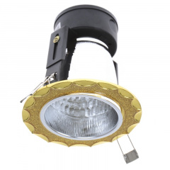 Светильник потолочный встроенный Brille 60W VDL-30 Золотистый Вишневое