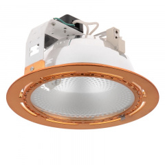 Светильник потолочный встроенный Brille 150W DL-09 Латунь Кривой Рог