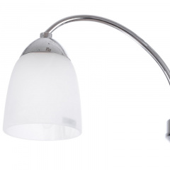 Люстра потолочная Brille 60W E27 Хром Первомайск