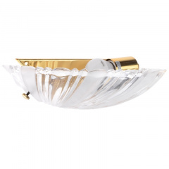 Бра половинка Классическое Brille 60W BCL-019 Золотистый Цумань