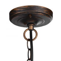 Светильник уличный подвесной Brille GL-19 Бронзовый Свесса