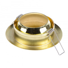Точечный светильник Brille 20W HDL-E12 Латунь 163145 Вараш