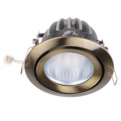 Точечный светильник Brille 20W HDL-DS 82 Золотистый 163867 Славута