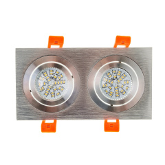 Поворотный точечный светильник Brille 40W HDL-DT 109 Серебристый 36-256 Цумань