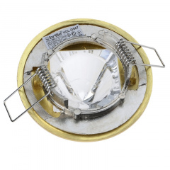 Декоративный точечный светильник Brille 20W HDL-DS 67 Латунь 163486 Полтава