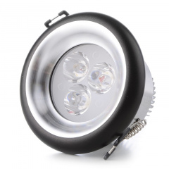 Точечный светильник Brille 3W LED-160 Черный 36-039 Мелітополь