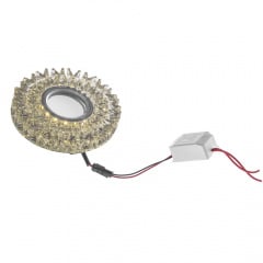 Декоративный точечный светильник Brille LED 40W HDL-G252 Бесцветный 36-164 Боярка