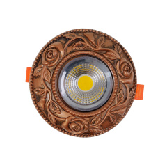 Точечный светильник Brille LED 3W HDL-M39 Латунь 36-332 Курінь