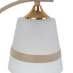 Настольная лампа барокко Brille 60W LK-660 Золотистый Винница