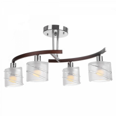 Люстра потолочная Brille 40W E14 Хром Первомайск