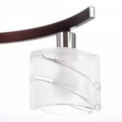 Люстра потолочная Brille 40W E14 Хром Первомайск