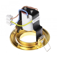 Поворотный точечный светильник Brille 60W RO-50 Золотистый 161297 Вознесенськ