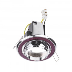 Поворотный точечный светильник Brille 60W RO-50 Хром 161271 Дзензелевка
