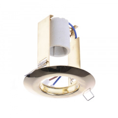 Точечный светильник Brille 60W Ring 50 Латунь 161142 Ізюм