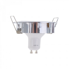 Точечный светильник Brille 40W HDL-DT Хром 36-318 Чортків