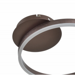 Светильник настенно-потолочный Brille 23W BL-935 Коричневый Миргород