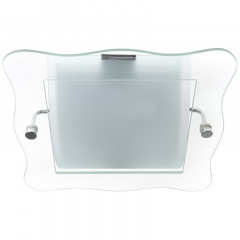 Светильник настенно-потолочный Brille 60W W041-20 Хром Коломия