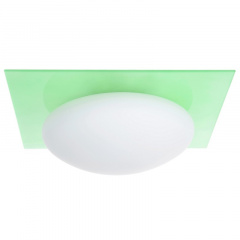 Светильник настенно-потолочный Brille 60W W-113 Зеленый Шостка