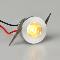 Точечный светильник Brille 1W LED-02 Серебристый 176431 Токмак