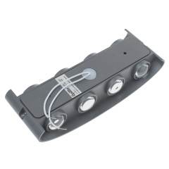 LED подсветка Brille Пластик AL-264 Серый 34-257 Хмільник