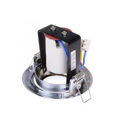 Поворотный точечный светильник Brille 60W RO-39 Хром 161314 Гайсин