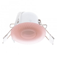 Маленький точечный светильник Brille 20W HDL-G91 Розовый 162044 Миргород