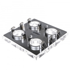 Декоративный точечный светильник Brille 20W HDL-G153 Бесцветный 164141 Київ