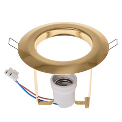 Точечный светильник Brille 60W Ring 80 Латунь 161108 Веселе