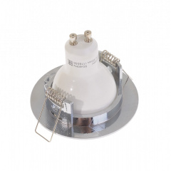 Точечный светильник Brille 40W HDL-S01 Хром 36-316 Калуш