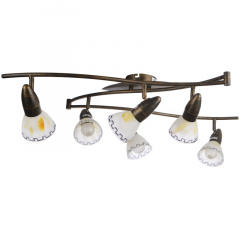 Светильник спот Brille Металл 40W HTL-137 Коричневый L5-267 Ромны