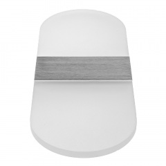 LED подсветка Brille Металл 6W AL-527 Серебристый 27-027 Киев
