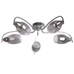 Люстра потолочная Brille 40W E14 Хром Вараш