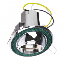 Поворотный точечный светильник Brille 60W RO-50 Хром 161268 Єланець