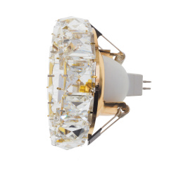 Декоративный точечный светильник Brille 40W HDL-G242 Золотистый 36-144 Луцьк