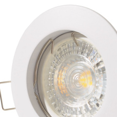 Точечный светильник Brille 40W HDL-S01 Белый 36-315 Миколаїв