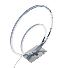 Настольная лампа LED хай-тек Brille 18W BL-553 Хром Первомайськ
