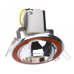 Поворотный точечный светильник Brille 60W RO-50 Хром 161270 Запоріжжя