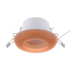 Декоративный точечный светильник Brille 20W HDL-G01 Розовый 162003 Чорноморськ