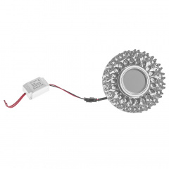 Декоративный точечный светильник Brille LED 40W HDL-G251 Хром 36-162 Кушугум
