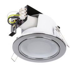 Светильник потолочный встроенный Brille 60W VDL-15 Хром Вишневое